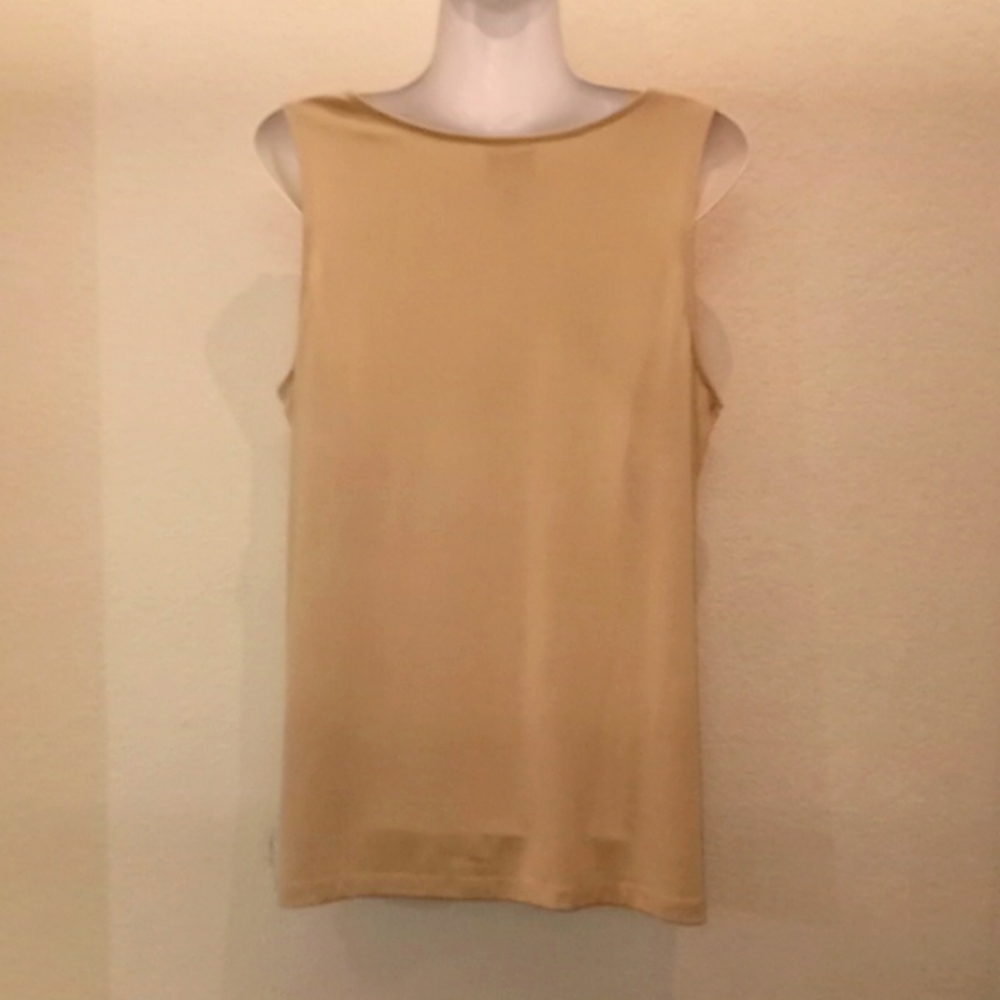 Ruby Rd Mesh& Knit Ombre Layered Tank Top - Picture 6 of 10